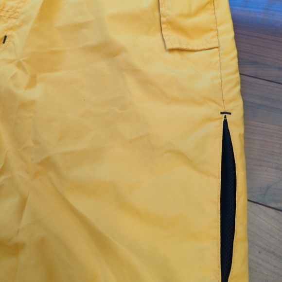 VTG 90's MacGear Baggy Wide Leg Skate Rave Pants 34x32 Cargo Yellow Punk Y2K - Picture 5 of 13